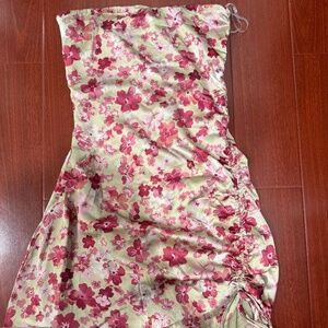 Printed mini dress
